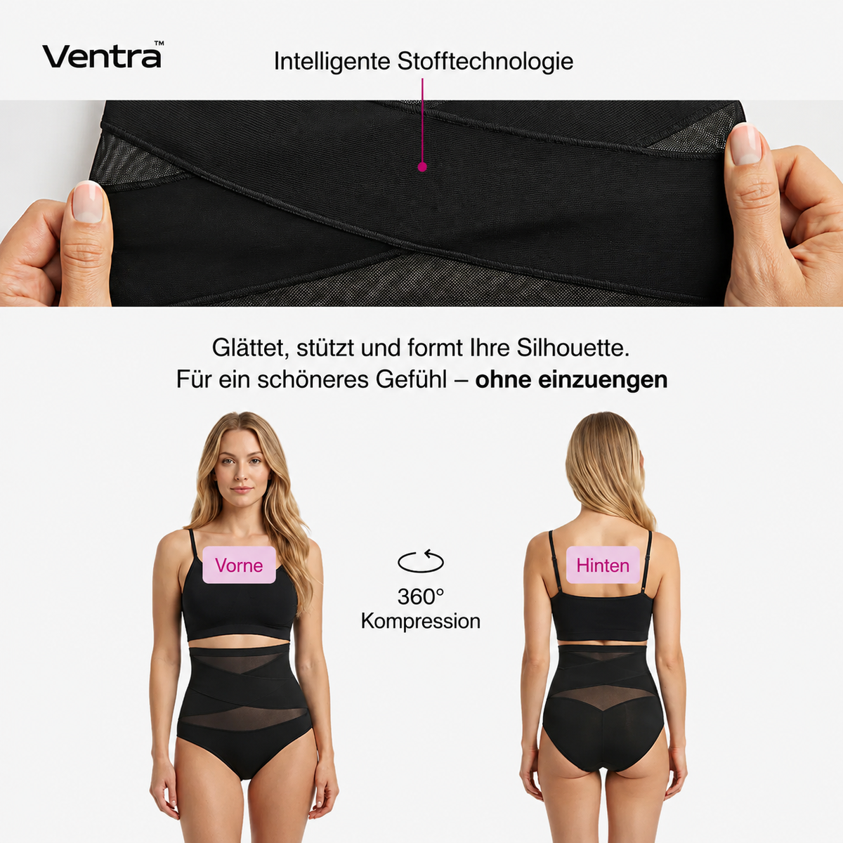 🌸 Ventra – Shapewear Hohe Taille
