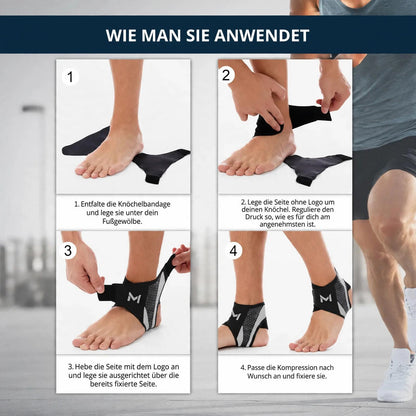 MORPH™ – Verstellbare Knöchelbandage für optimalen Halt
